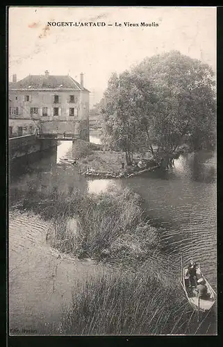AK Nogent-L`Artaud, Le Vieux Moulin