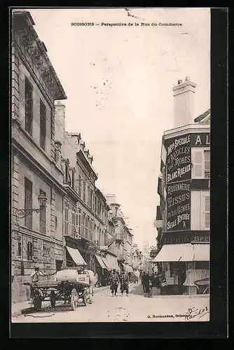 AK Soissons, Prespective de la Rue du Commerze