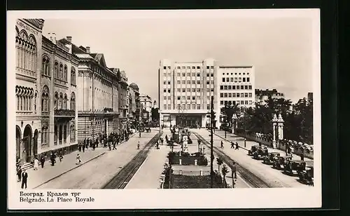 AK Belgrad, La Place Royale