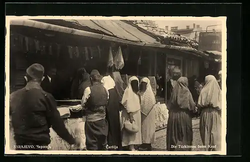 AK Sarajevo, Die Türkinnen beim Kauf