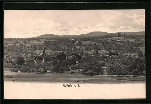 AK Wörth a. S., Panorama