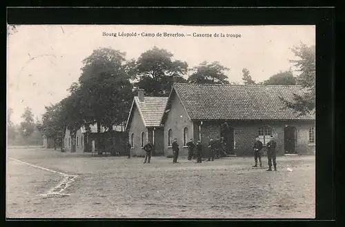AK Bourg Léopold, Camp de Beverloo, Caserne de la troupe