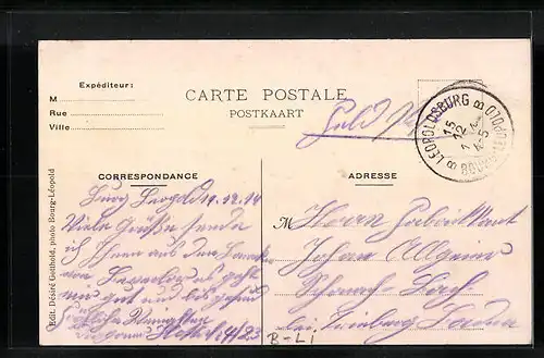 AK Bourg Léopold, Camp de Beverloo, Caserne de la troupe