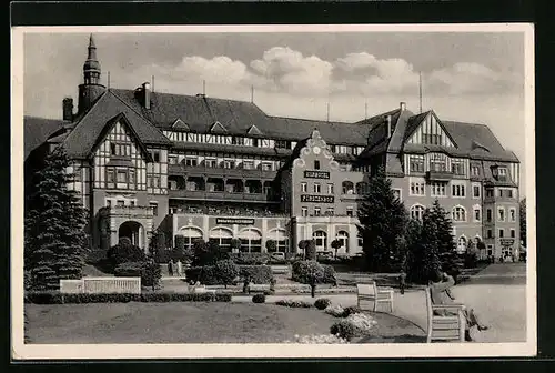 AK Bad Kudowa, Kur-Hotel Fürstenhof