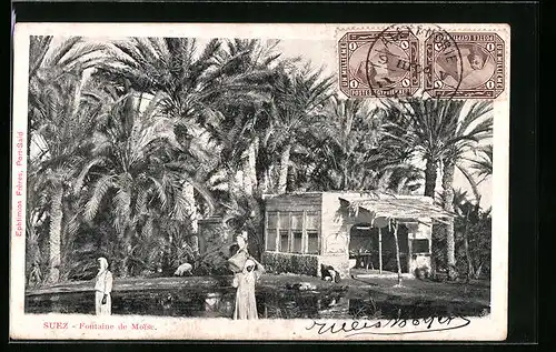 AK Suez, Fontaine de Moise