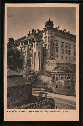 AK Kraków, Königliches Schloss Wawel, Kurza Stopka