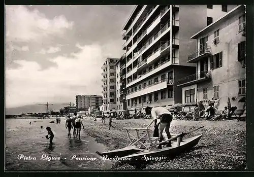 AK Pietra Ligure, Pensione Rivalmare, Spiaggia