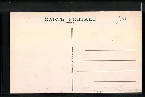 AK Pont-Saint-Pierre, Facade postérieure de l`Eglise