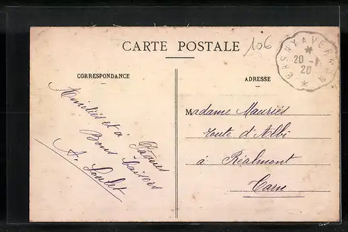 AK Aveny, Ortsansichten mit Strassenpartien