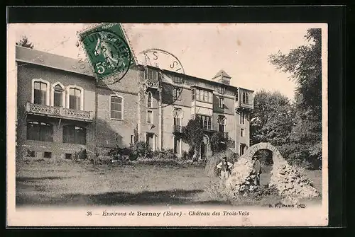 AK Bernay, Château des Trois-Vals