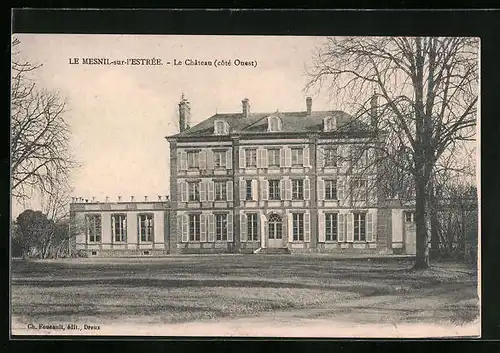 AK Le Mesnil-sur-l`Estrée, Le Château