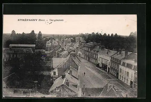AK Etrépagny, Vue générale