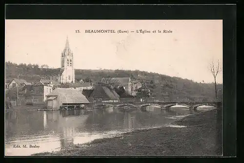 AK Beaumontel, L`Eglise et la Risle