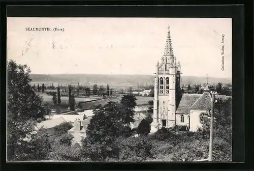 AK Beaumontel, Vue générale avec l`Eglise
