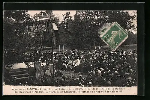AK Souvilly, Chateau - Le Theatre de Verdure
