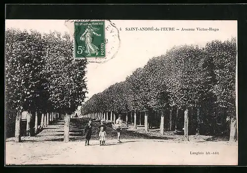 AK Saint-André-de-l`Eure, Avenue Victor-Hugo
