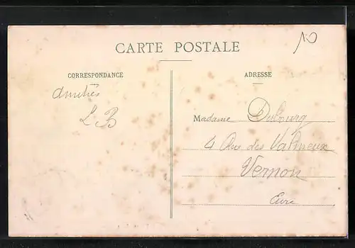 AK Breuilpont, Au bord de l`Eure - Lavandiere