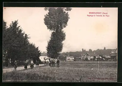 AK Breuilpont, Paysage a l`entree du Pays