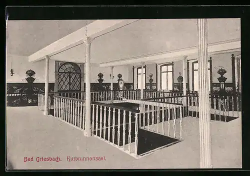 AK Bad Griesbach, Im Kurbrunnensaal