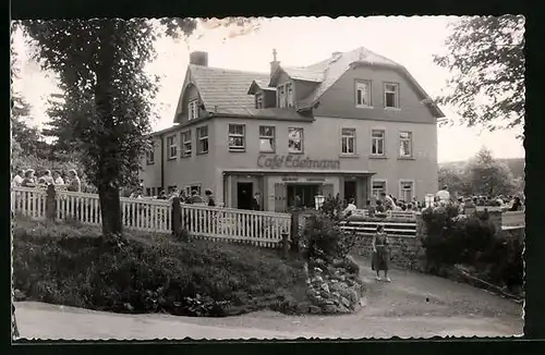 AK Bärenfels, Blick zum Café Edelmann