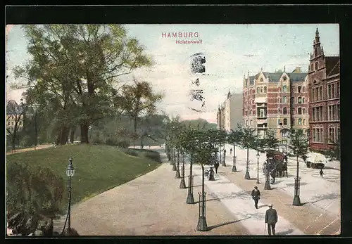 AK Hamburg-Neustadt, Holstenwall aus der Vogelschau