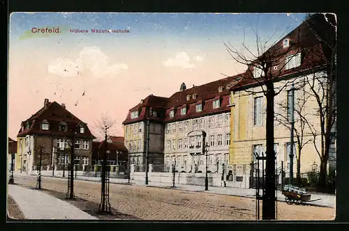 AK Crefeld, Höhere Mädchenschule