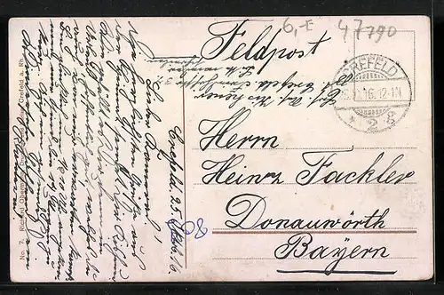 AK Crefeld, Höhere Mädchenschule