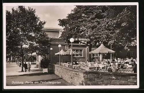 AK Duisburg, Partie am Tonhallengarten