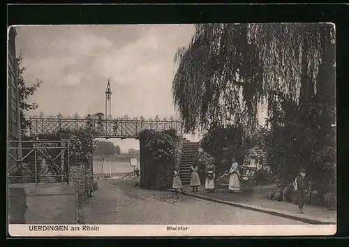 AK Uerdingen am Rhein, Rheintor