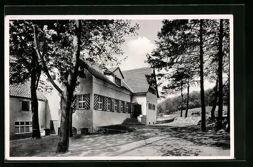 AK Lüdenscheid, Hotel-Gasthaus Homert von Herbert Hosenfeld