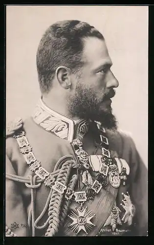 AK Prinz Ludwig von Bayern in Galauniform