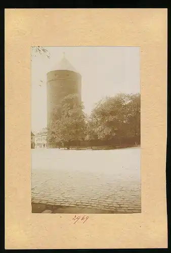 Fotografie Brück & Sohn Meissen, Ansicht Freiberg i. Sa., Blick auf den Donatsturm