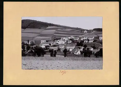 Fotografie Brück & Sohn Meissen, Ansicht Einsiedel in Böhmen, Ortspanorama