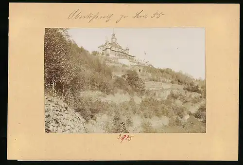Fotografie Brück & Sohn Meissen, Ansicht Oberlössnitz, Blick auf das Spitzhaus