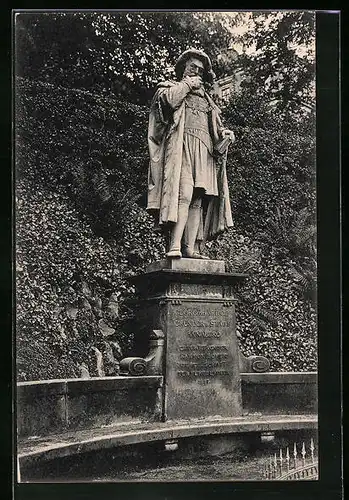 AK Annaberg /Erzgeb., Denkmal Georg des Bärtigen
