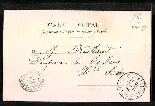 AK Vailly-sur-Aisne, Entrée des Promenades