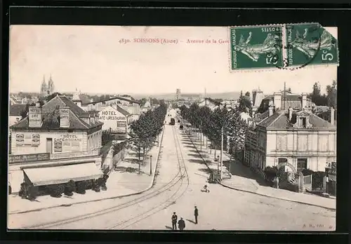 AK Soissons, Avenue de la Gare