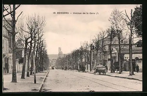 AK Soissons, Avenue de la Gare