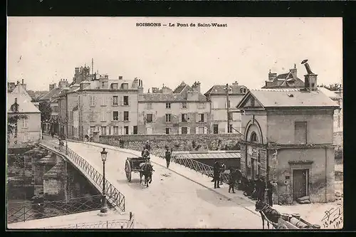 AK Soissons, Le Pont de Saint-Waast