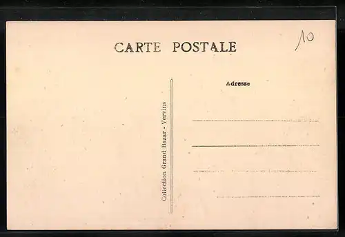 AK Vervins, Place Pascal Ceccaldi et l`Hôtel de Ville