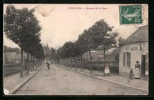 AK Vervins, Avenue de la Gare