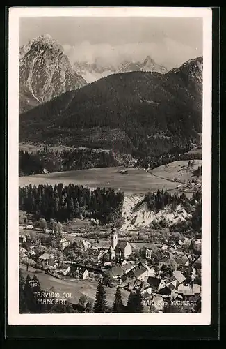 AK Tarvisio, Ortsansicht mit Mangart