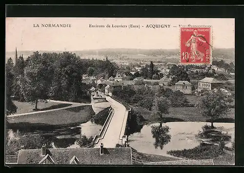 AK Acquigny, Vue Panoramique