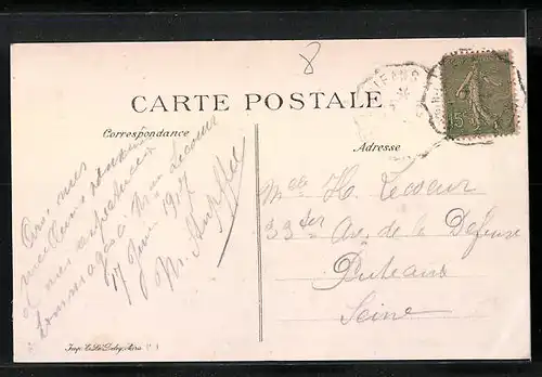 AK Acquigny, La Place de l`Eglise