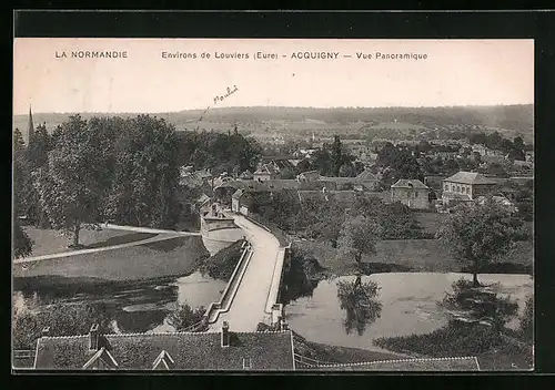 AK Acquigny, Vue Panoramique