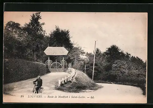 AK Louviers, Route de Montford a Saint-Lubin