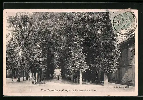 AK Louviers, Le Boulevard du Nord