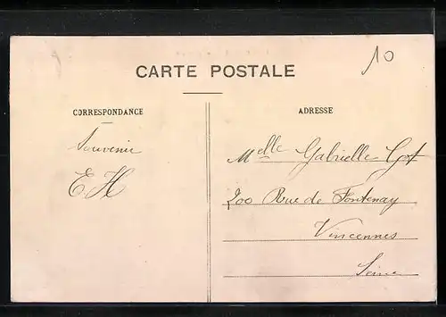 AK Hébécourt, Vue generale