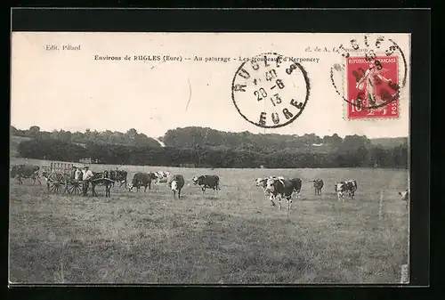 AK Rugles, Au paturage - Les troubeaux d`Herponcey