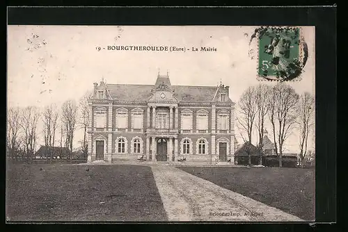 AK Bourgtheroulde, La Mairie